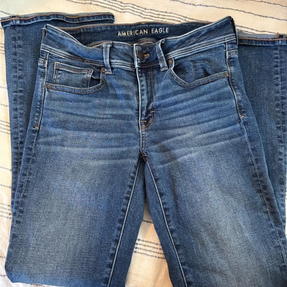 American Eagle Outfitters Denim - American Eagle Outfitters Dark Blue Boot Cut Jeans